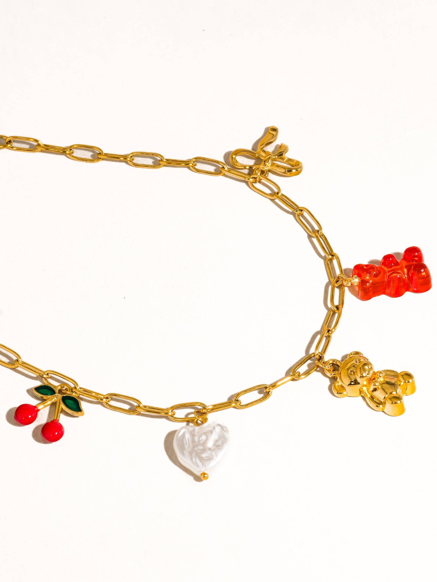Reed Gummy Bear Charm Necklace