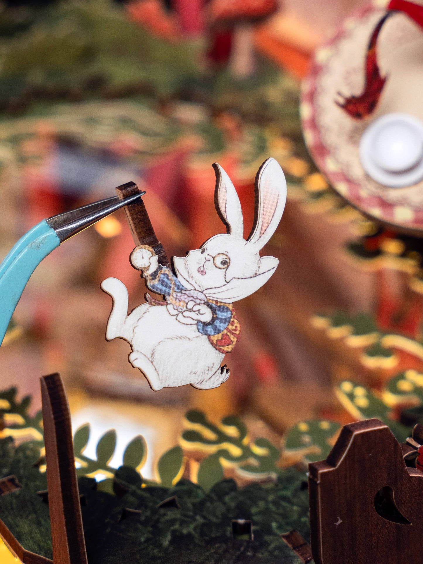DIY Book Nook Kit: Fall into Wonder - Alice in Wonderland