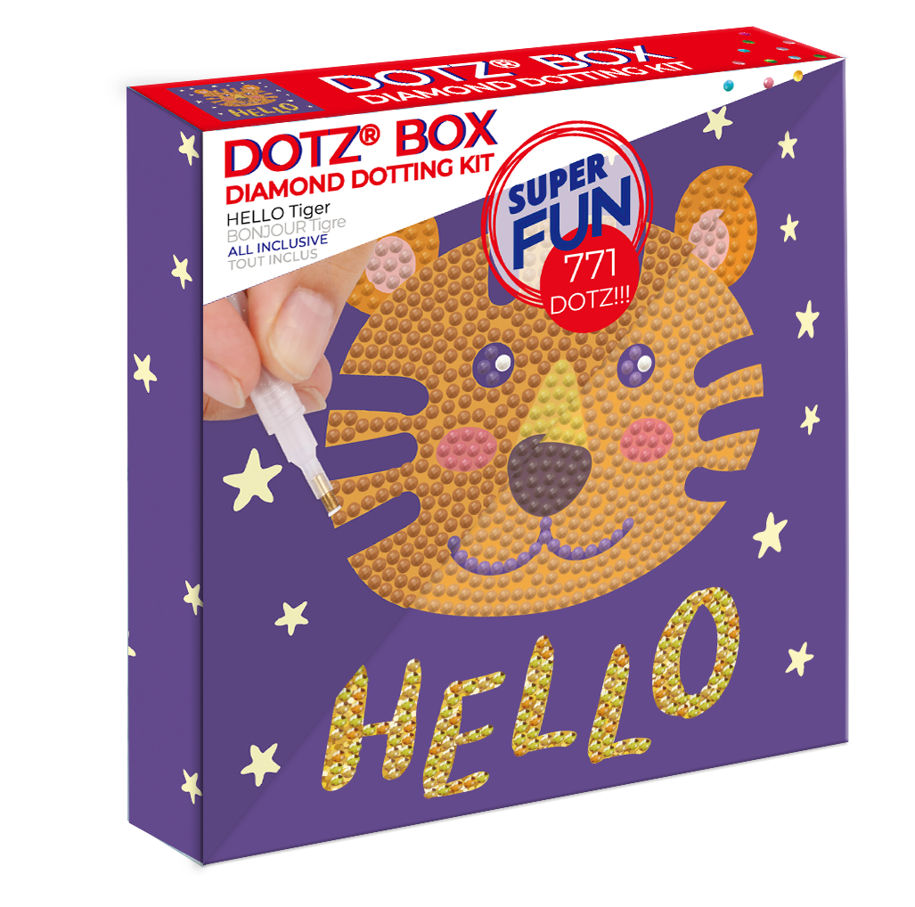 Diamond Dotz Hello Tiger