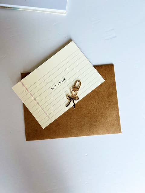 Coquette Bow Bag Charm and Keychain