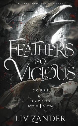 Feathers So Vicious A Dark Fantasy Romance book cover