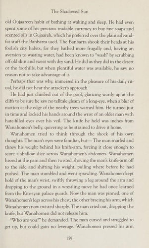 The Shadowed Sun book cover