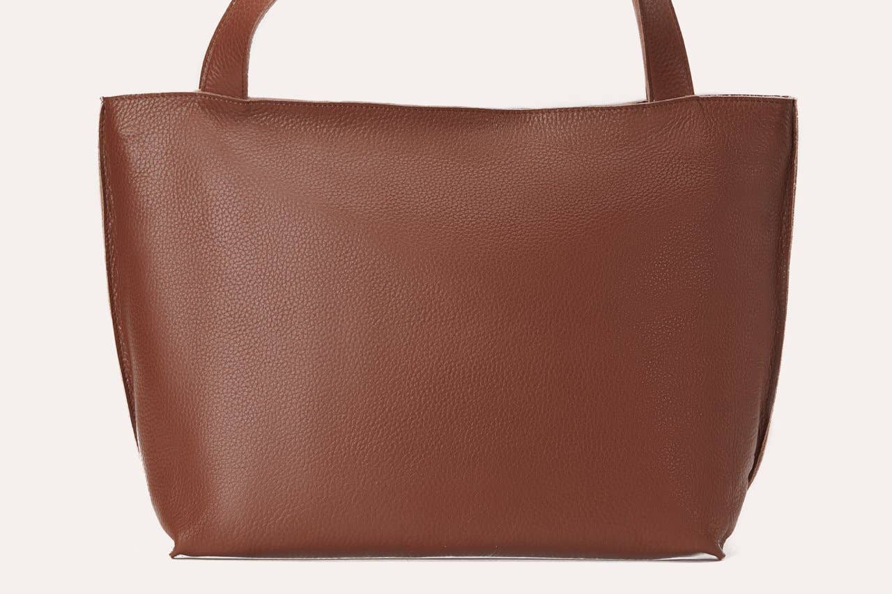 Brown On the Go Tote Bag