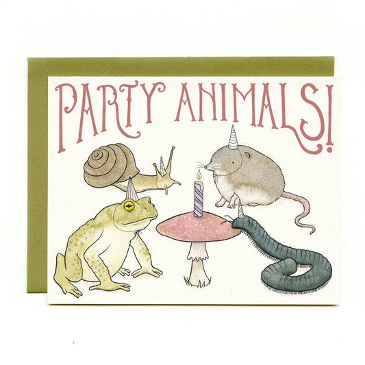 Party Animals Birthday Card