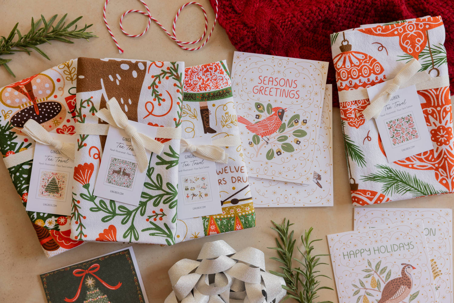 Cardinal Holiday Greeting Card