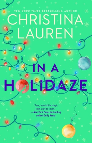 In a Holidaze book cover