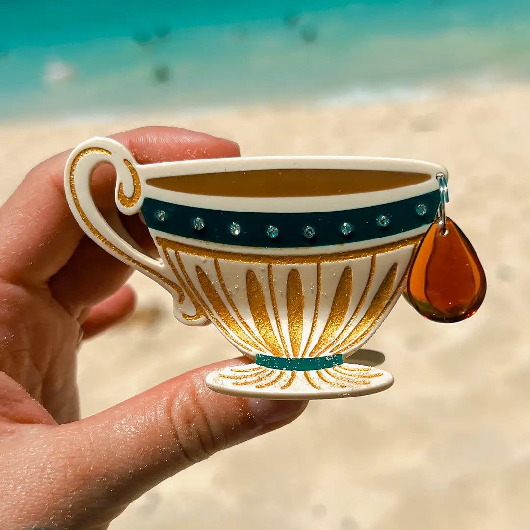 Royal Tea Claw Clip