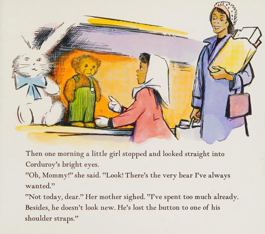 Corduroy book cover