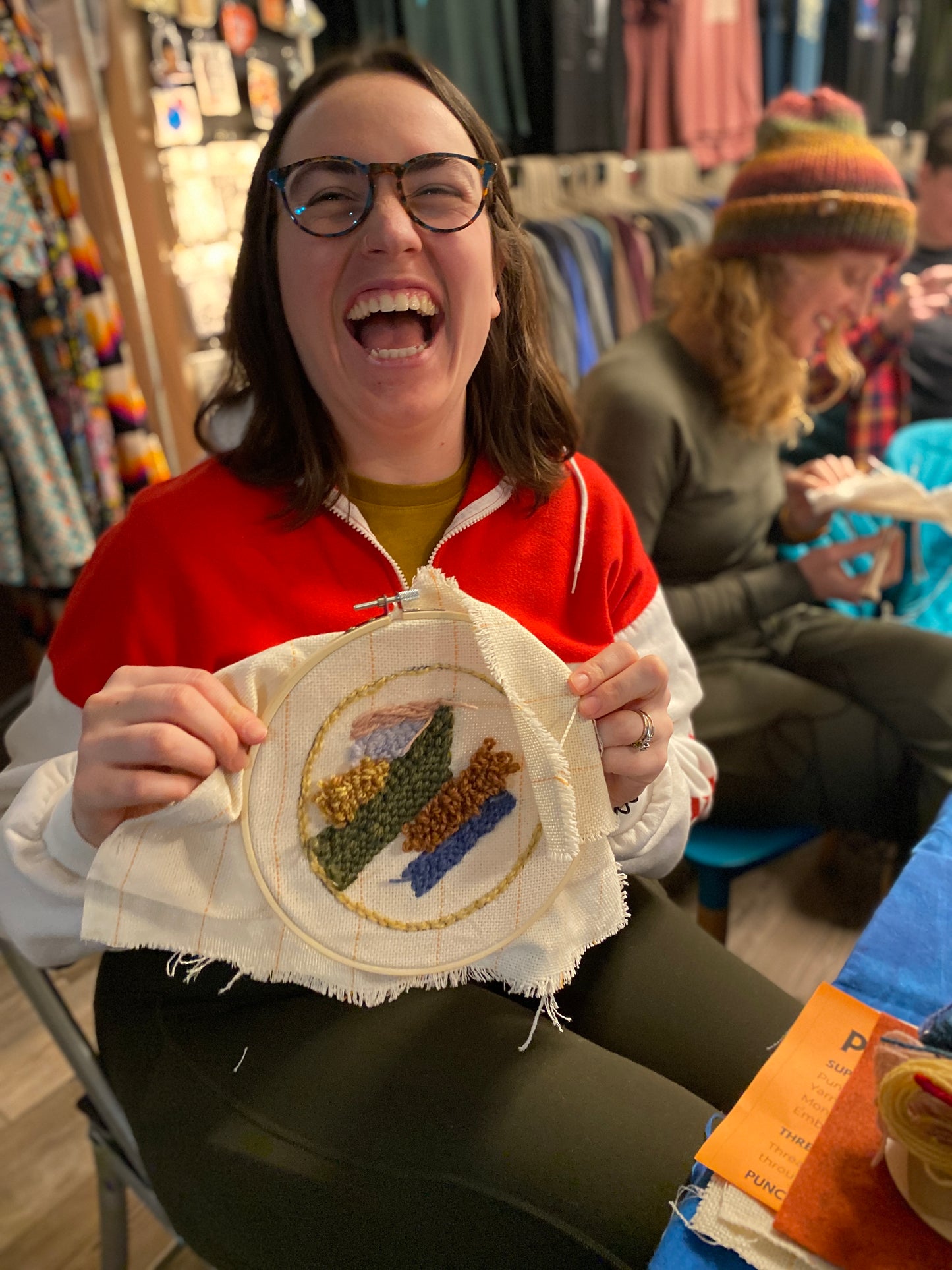 FIBER ARTS CLASS: Punch Needle Coasters and Trivets