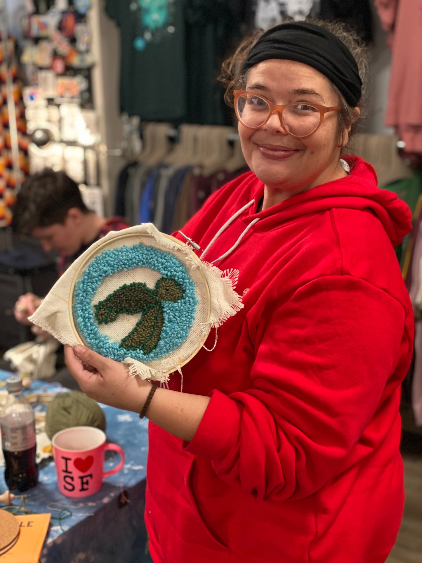 FIBER ARTS CLASS: Punch Needle Coasters and Trivets