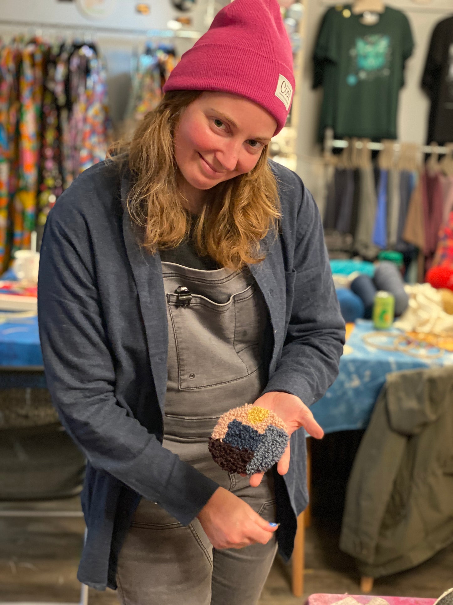 FIBER ARTS CLASS: Punch Needle Coasters and Trivets