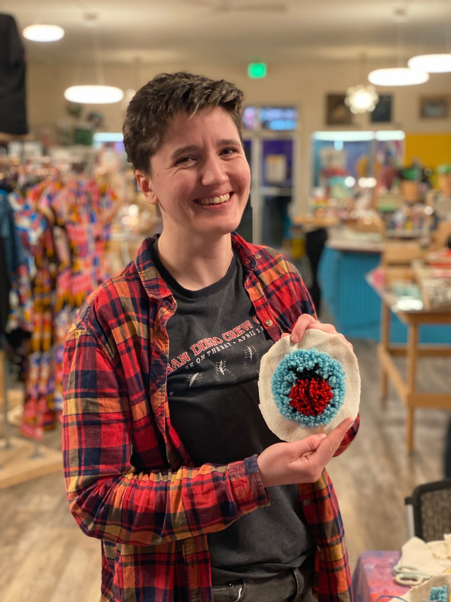 FIBER ARTS CLASS: Punch Needle Coasters and Trivets