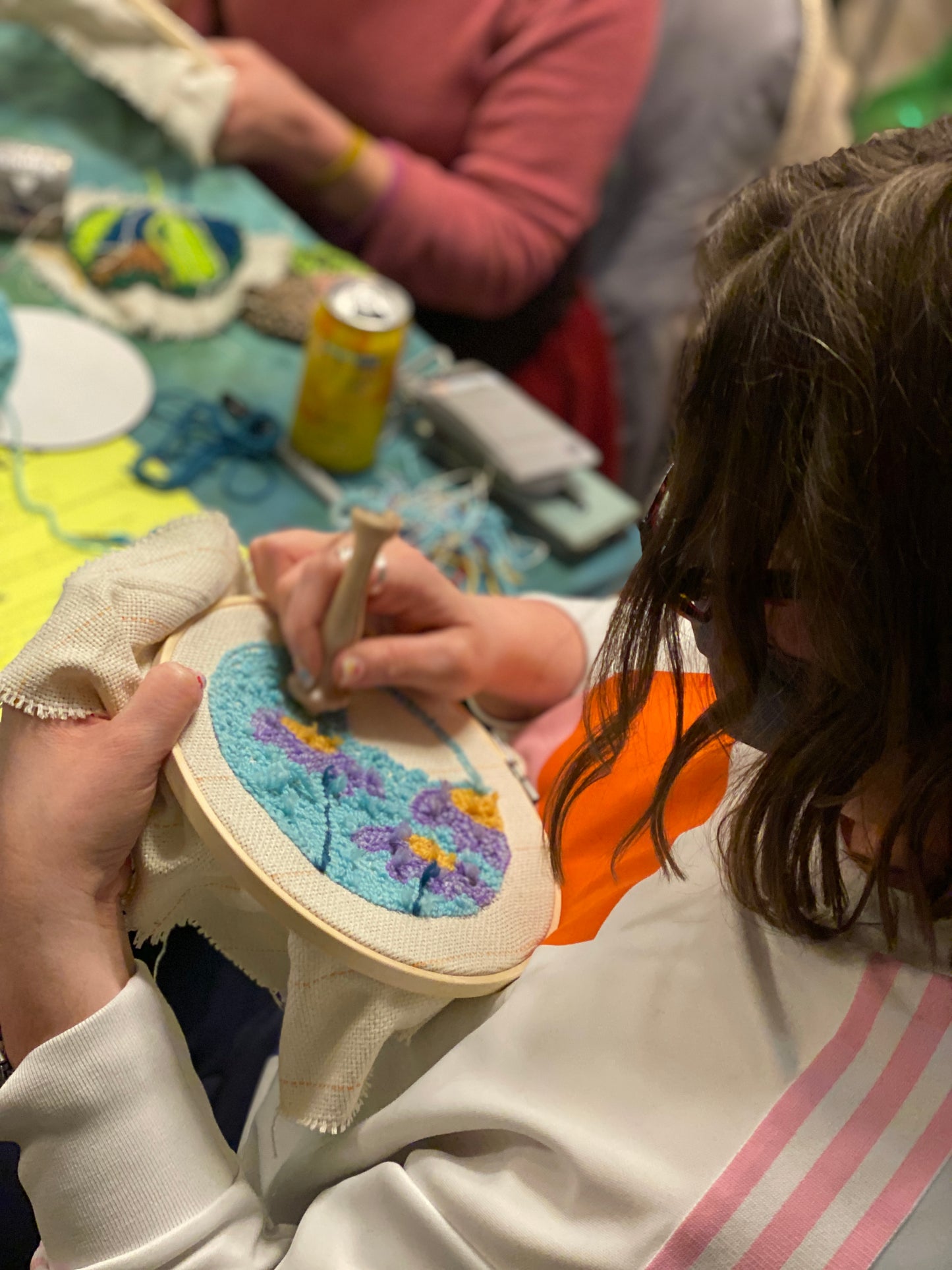 FIBER ARTS CLASS: Punch Needle Coasters and Trivets