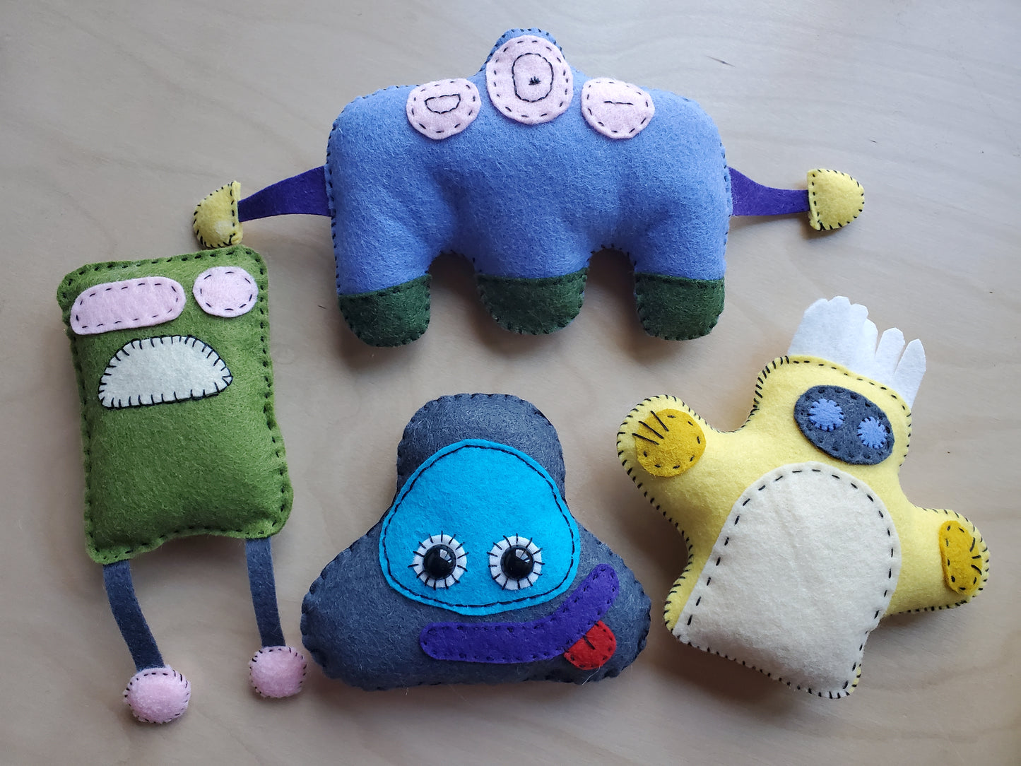SEWING CLASS: Hand Stitched Felt Stuffies