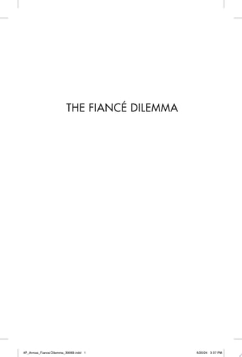 The Fiance Dilemma A Novel book cover