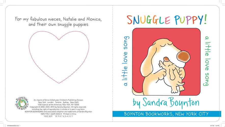 Snuggle Puppy! Oversized Lap Board Book book cover