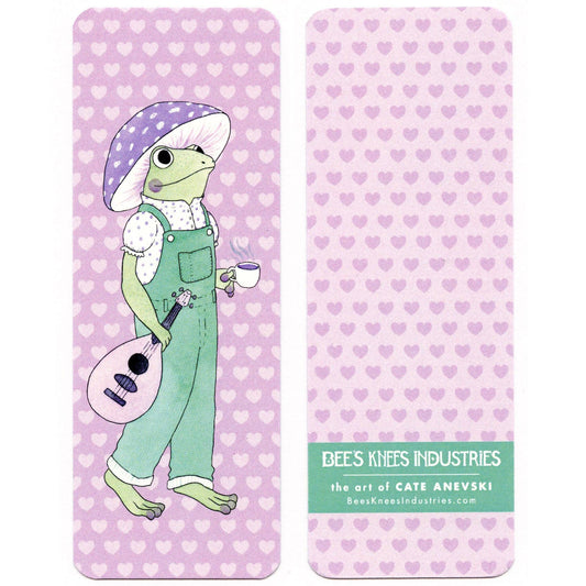 Frog Bard bookmark