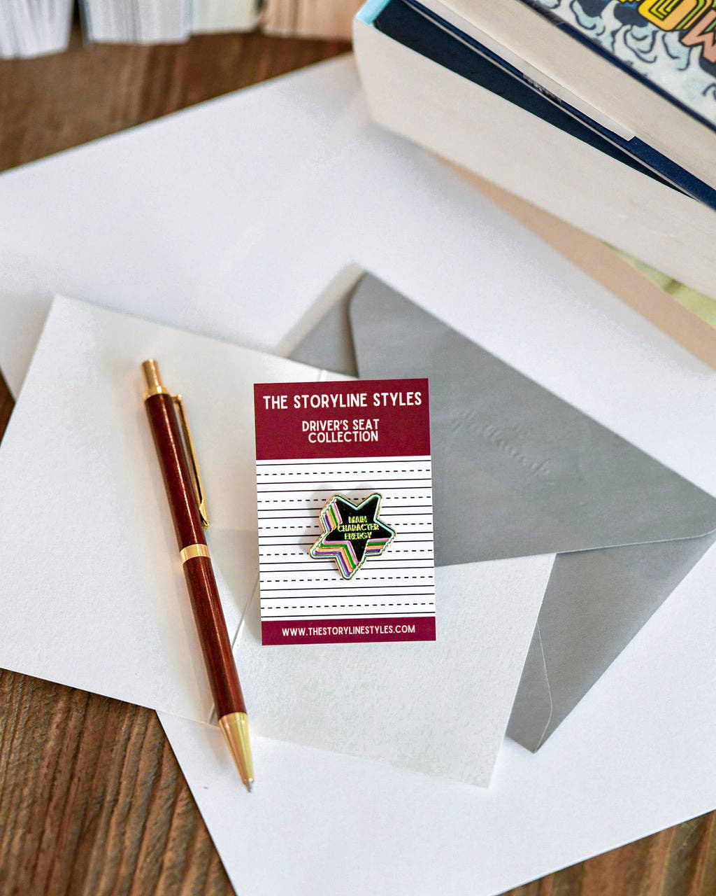 Main Character Energy Enamel Pin