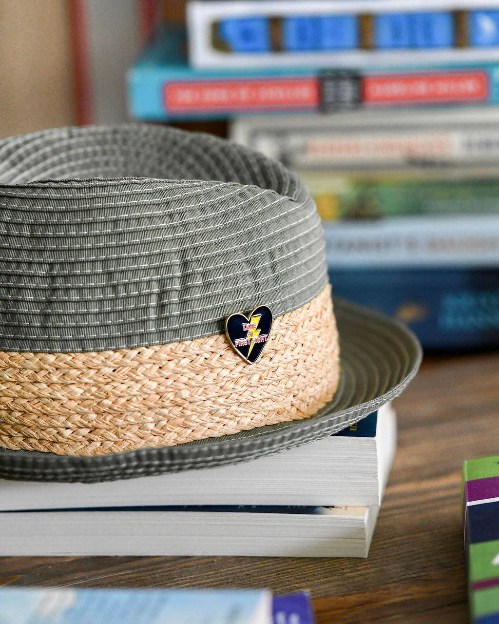 Love at First Fight Enamel Pin