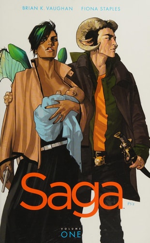 Saga, Vol. 1 (Saga (Comic Series)) book cover