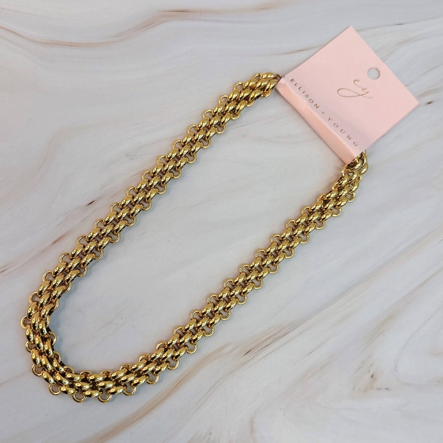 Regal Rope Chain Necklace