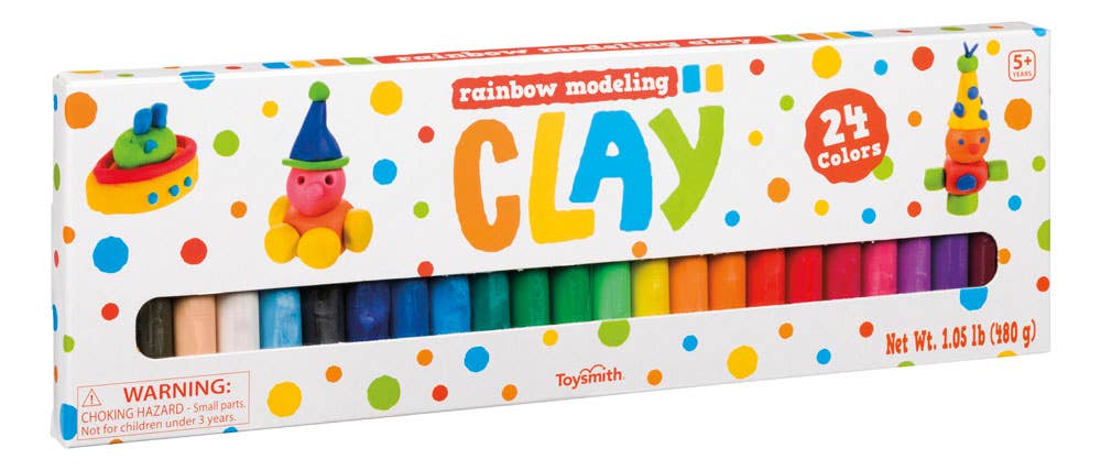 Rainbow Clay, 24 Different Colors