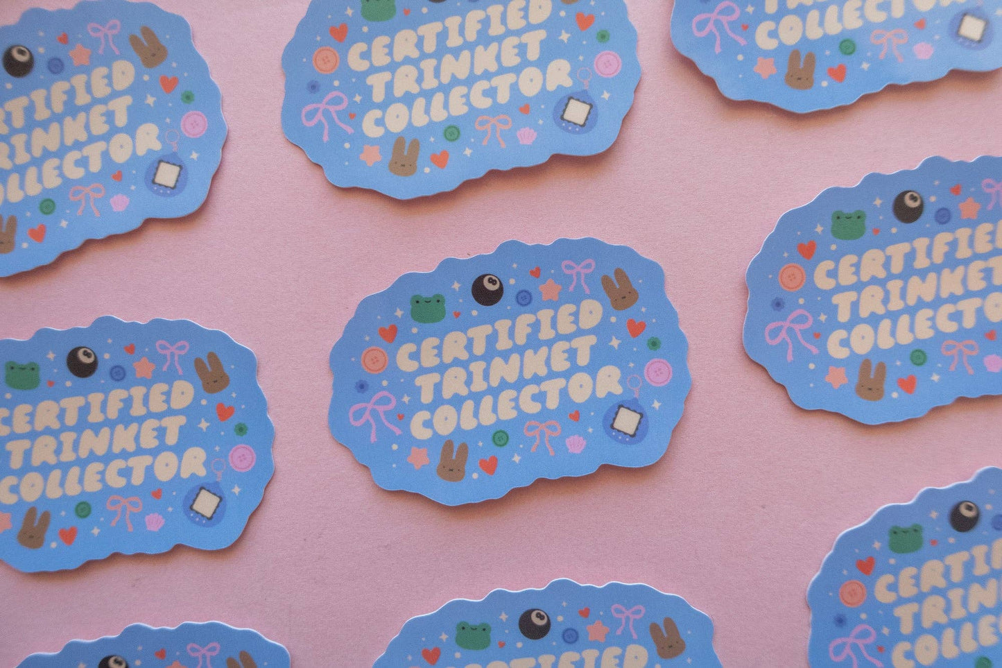 Trinket Collector Sticker