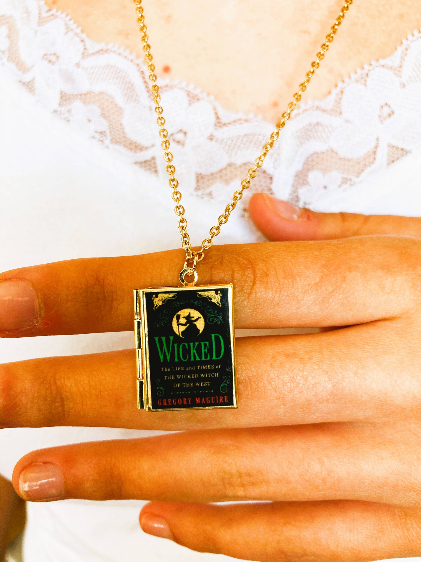 Book Locket Wicked