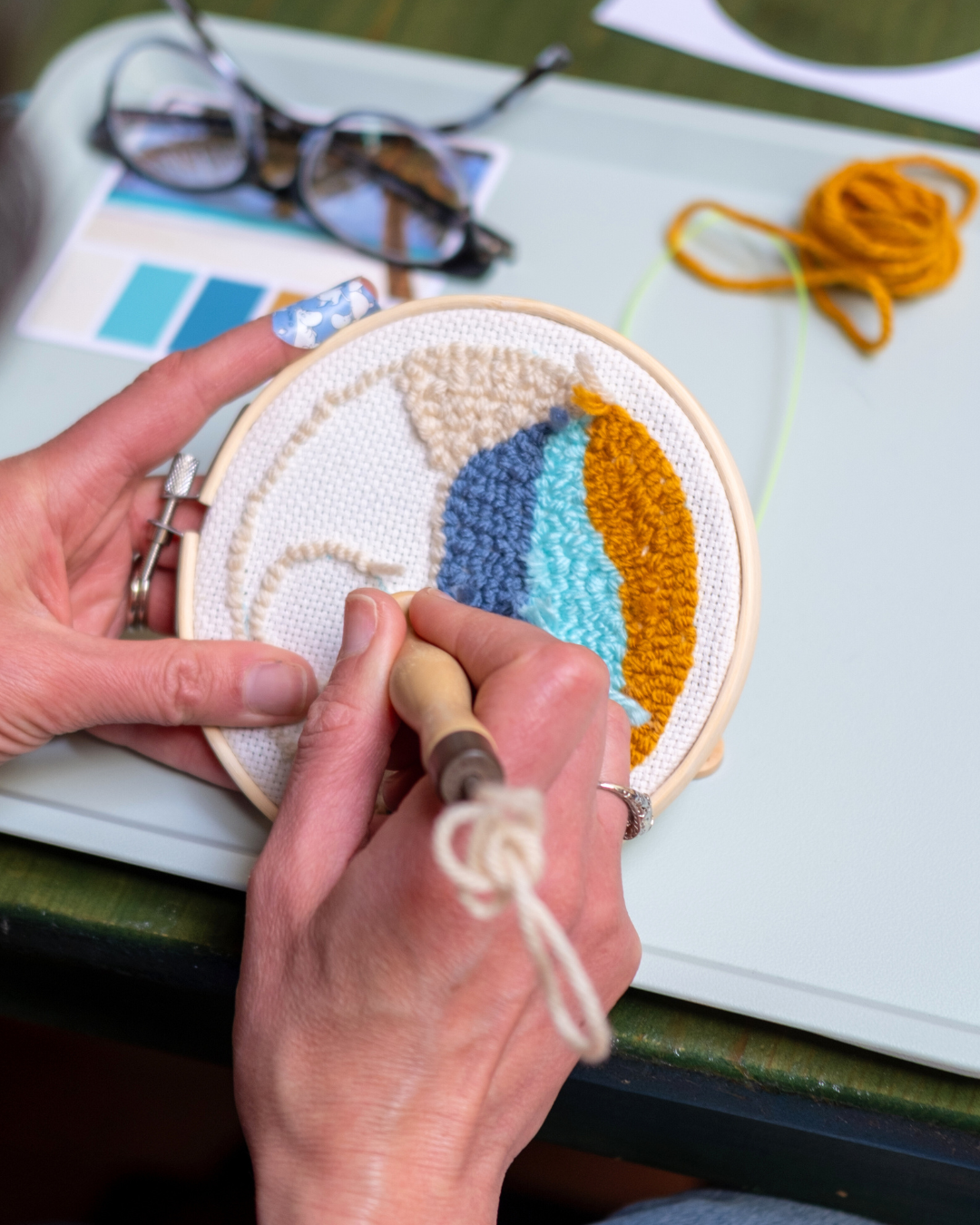 FIBER ARTS CLASS: Punch Needle Class