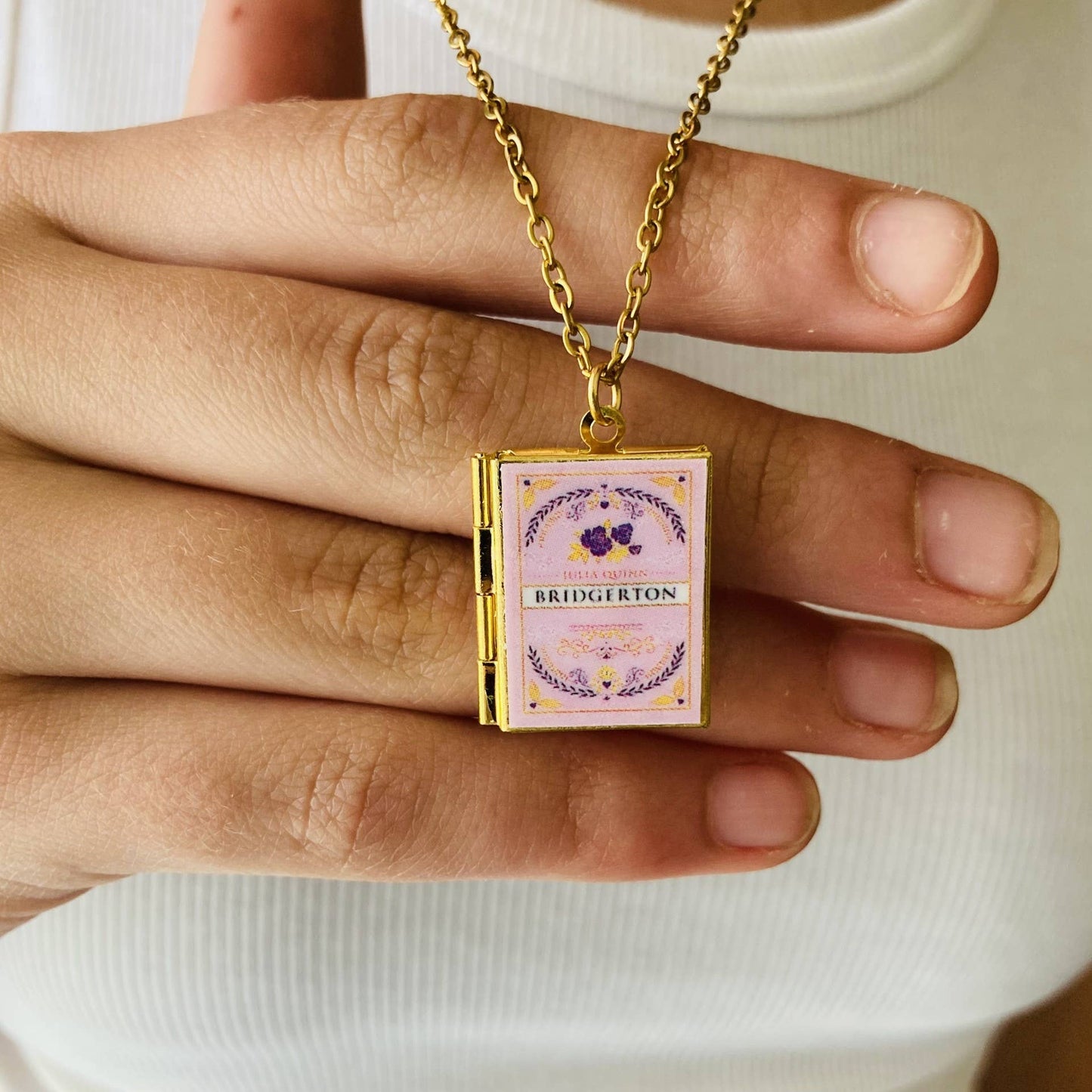 Book Locket Bridgerton