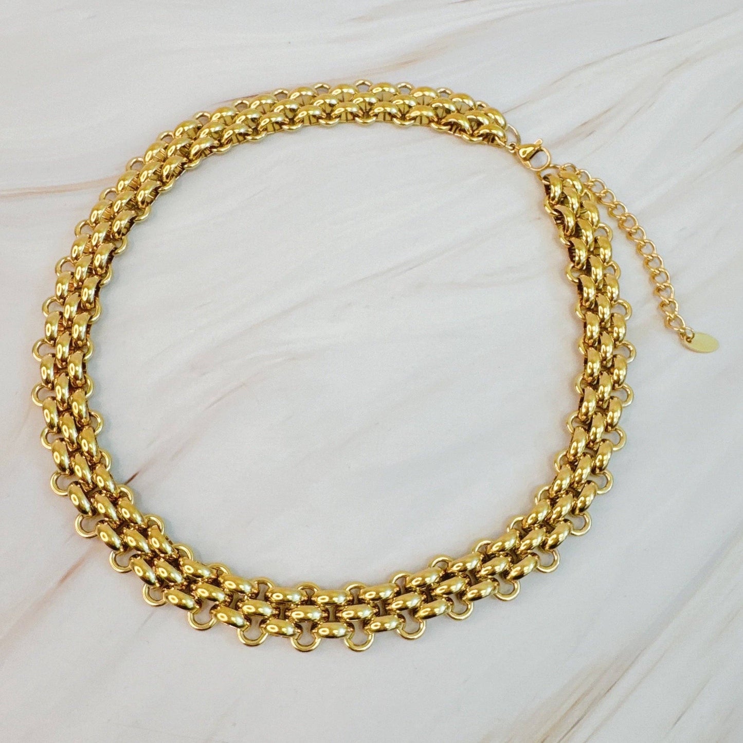 Regal Rope Chain Necklace