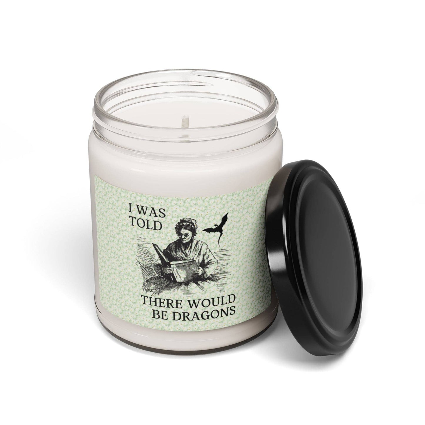 Book Lover Candle: I Was Told There'd Be Dragons