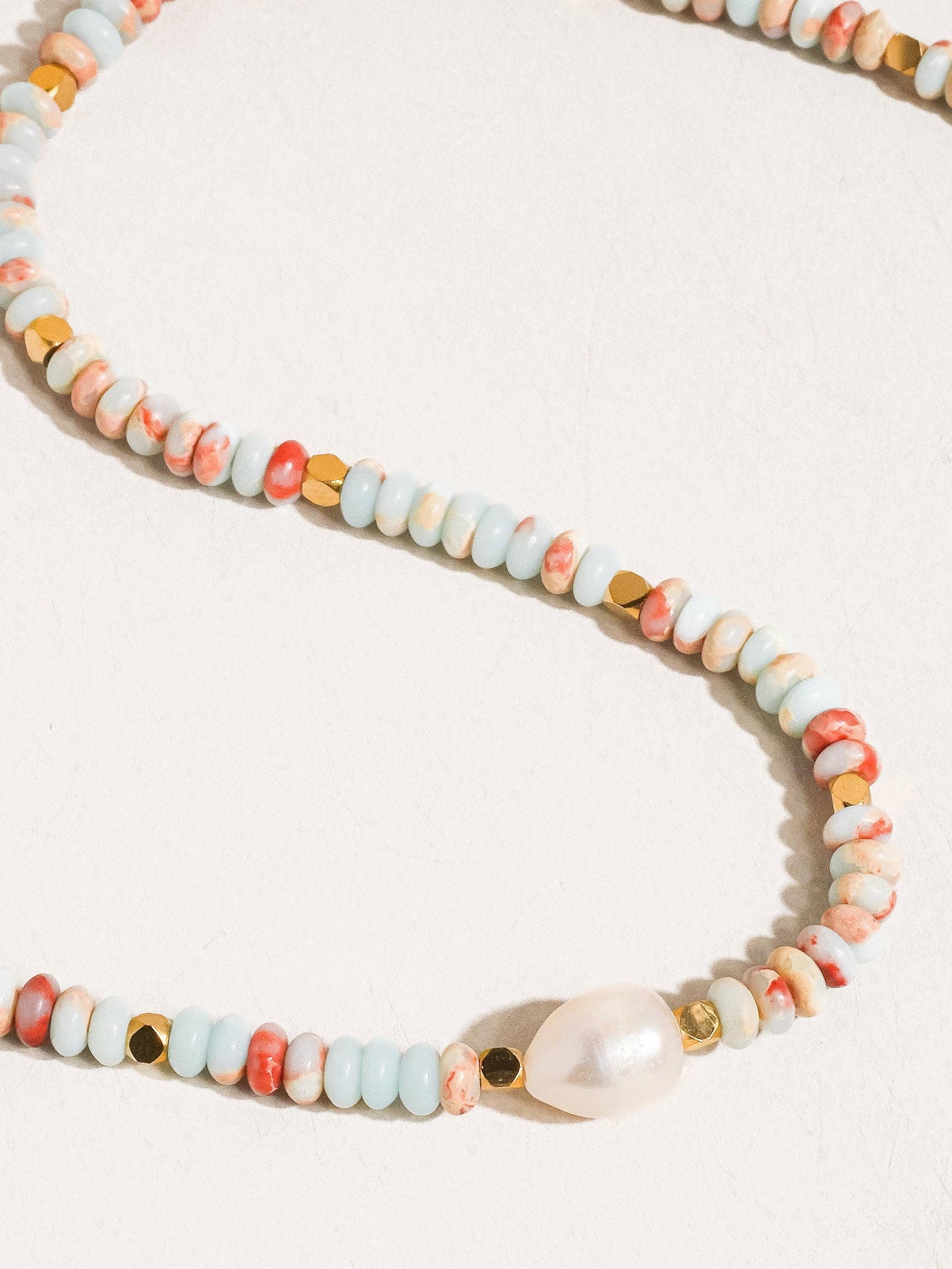 Kate Beaded Pearl Necklace