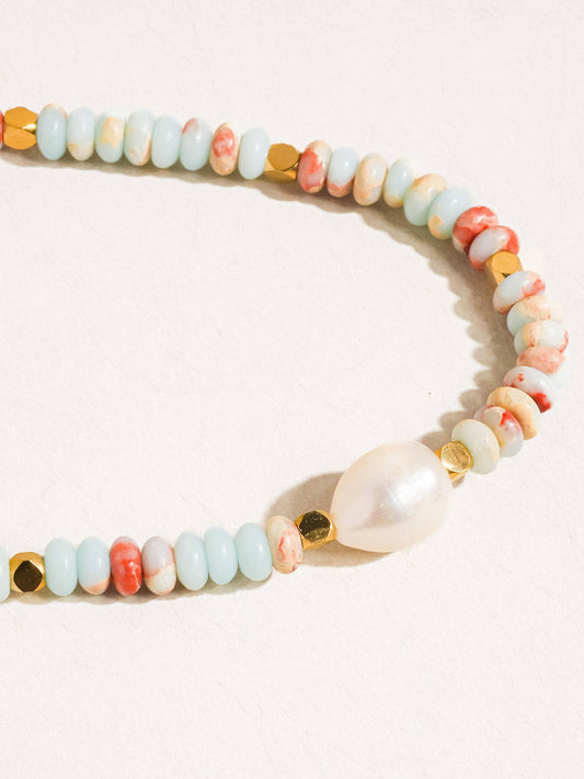 Kate Beaded Pearl Necklace