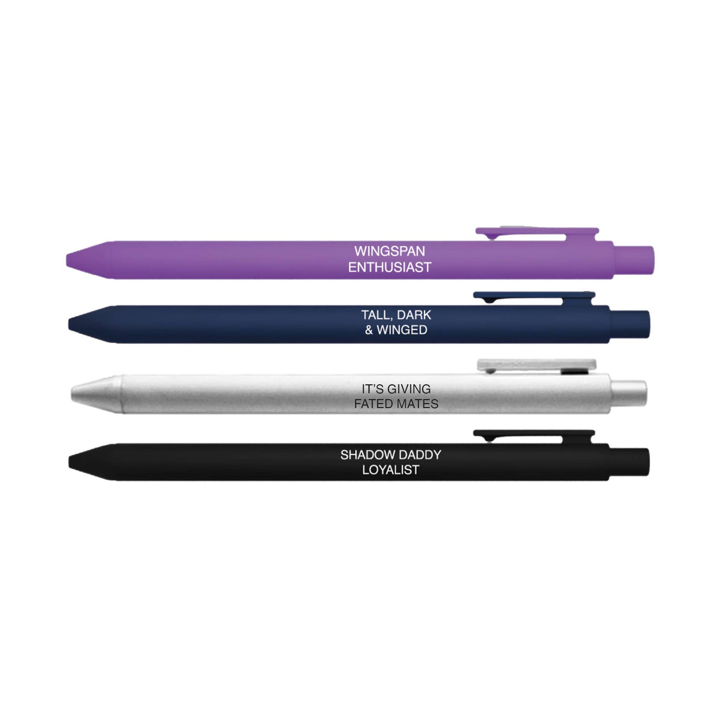 Romantasy Bookish Pen Set - Fantasy Romance Pen Set