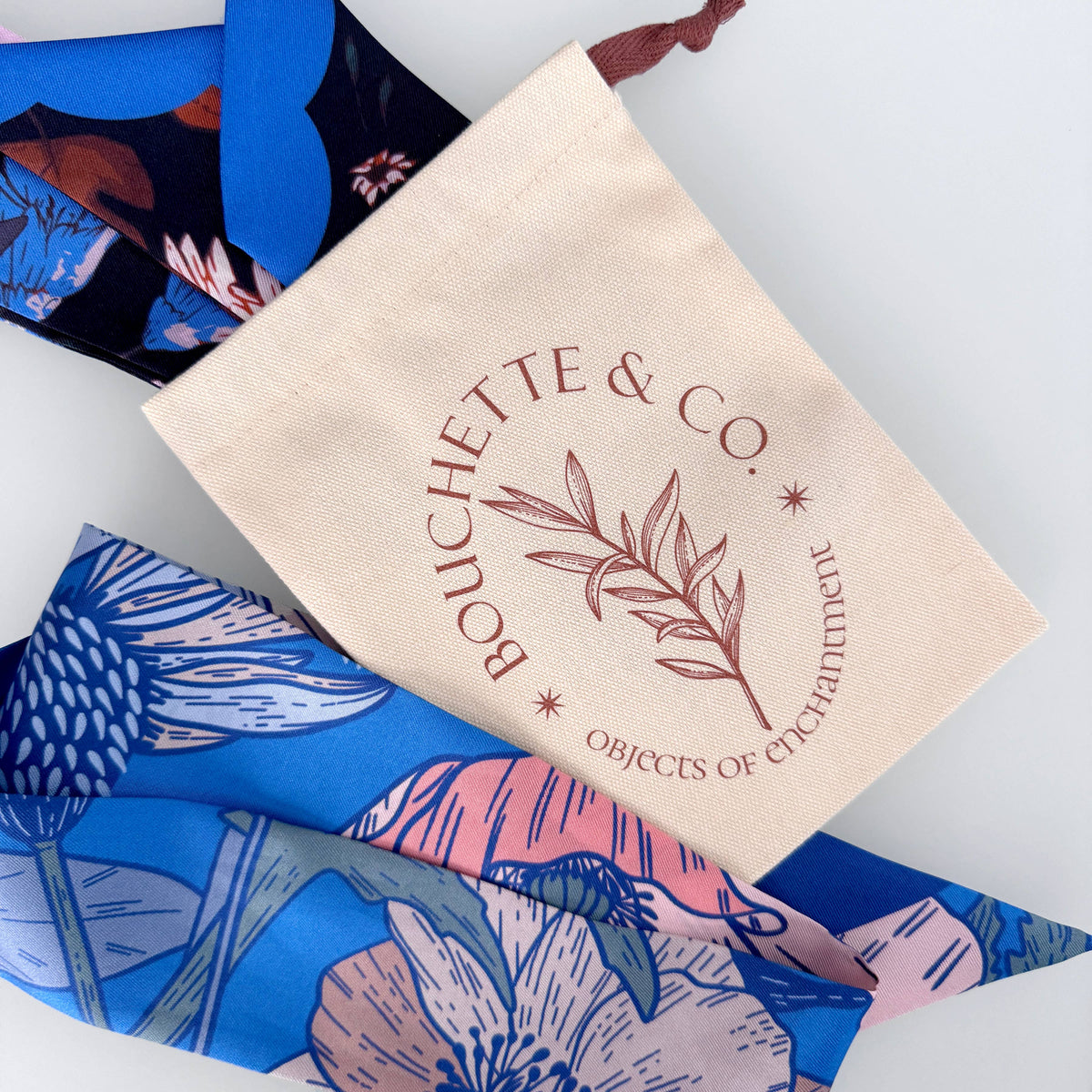 SILK COTTON SCARF | Swallow & Bloom