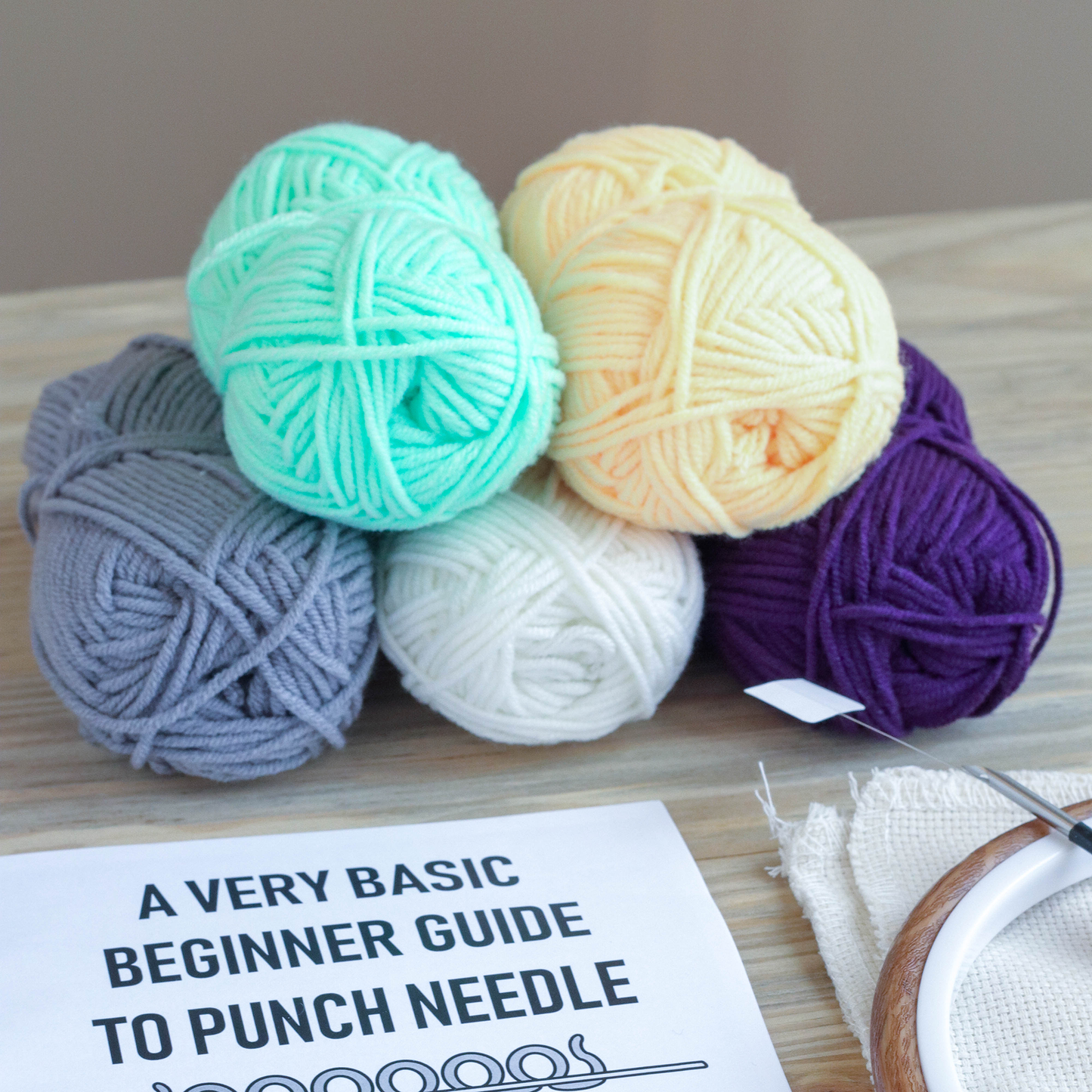 Under The Moon Punch Needle Kit