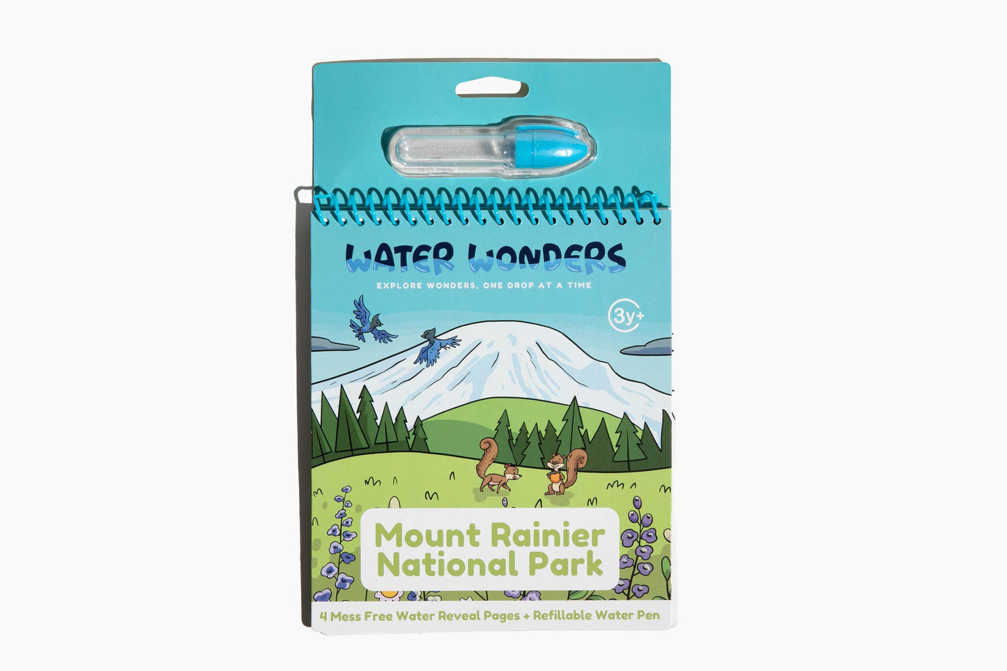 Mount Rainier National Park Kids Water Reveal Activity Book