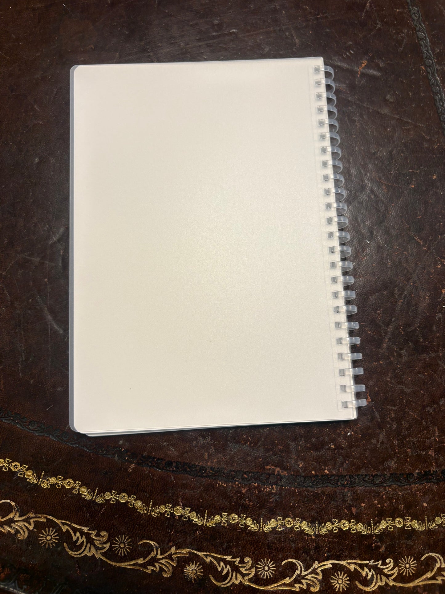 Japanese lay flat notebook large lined