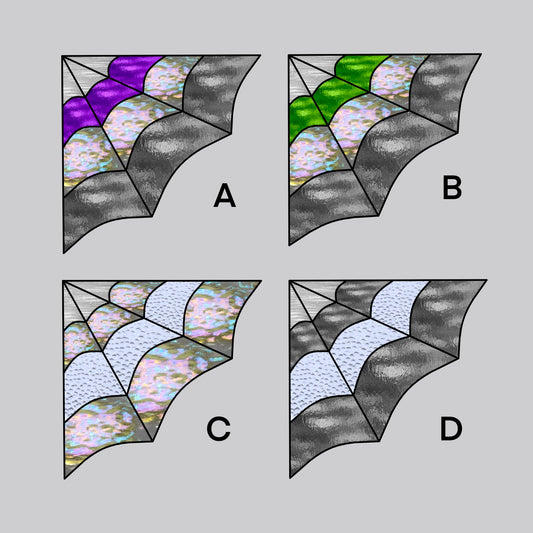 STAINED GLASS CLASS: Itsy Bitsy Spider Web