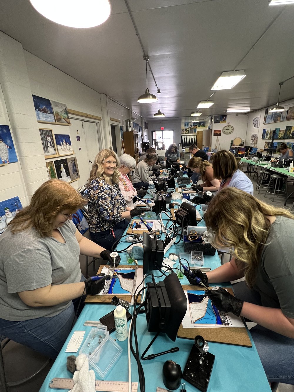 STAINED GLASS CLASS: Let the Waters Rise