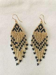 JEWELRY CLASS: Fringe Earrings Beading Workshop
