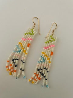 JEWELRY CLASS: Fringe Earrings Beading Workshop