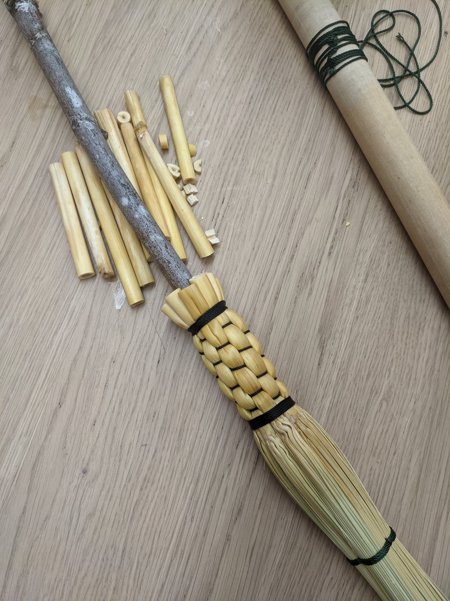 Learn to Weave a Cobwebber Broom