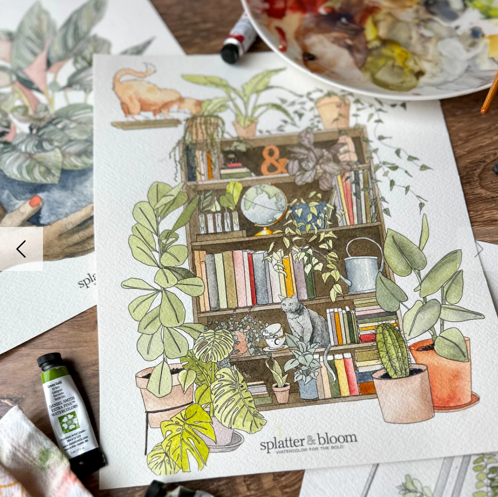 DIY - Watercolor Paint Kit - Plant Zen