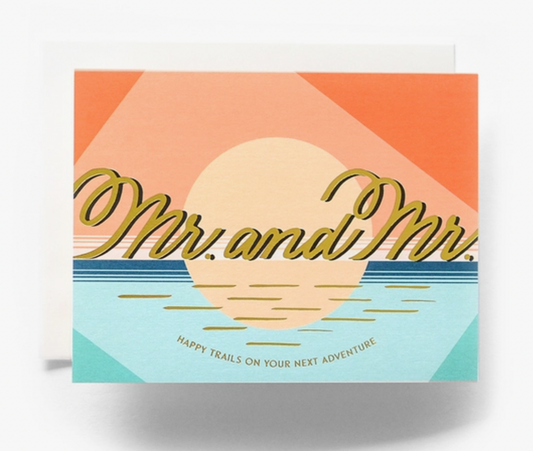 Card - Modern Mr. and Mr.