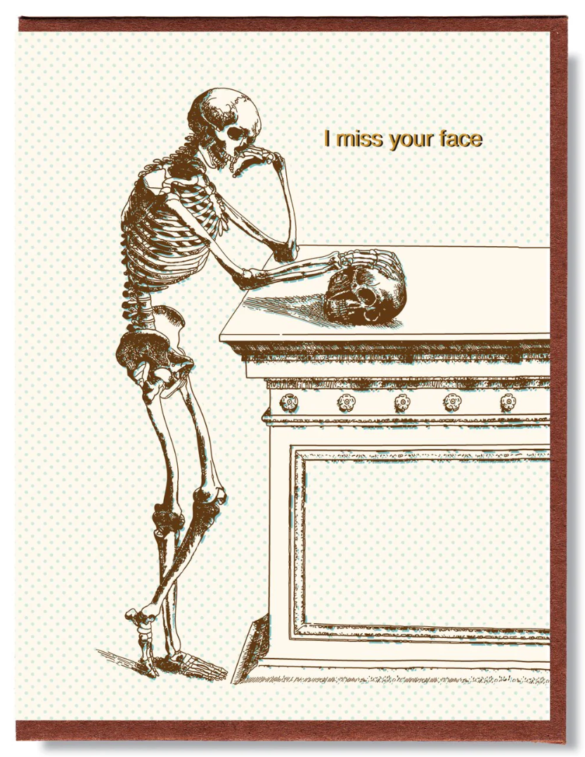 Card - I Miss Your Face (Smitten Kitten)