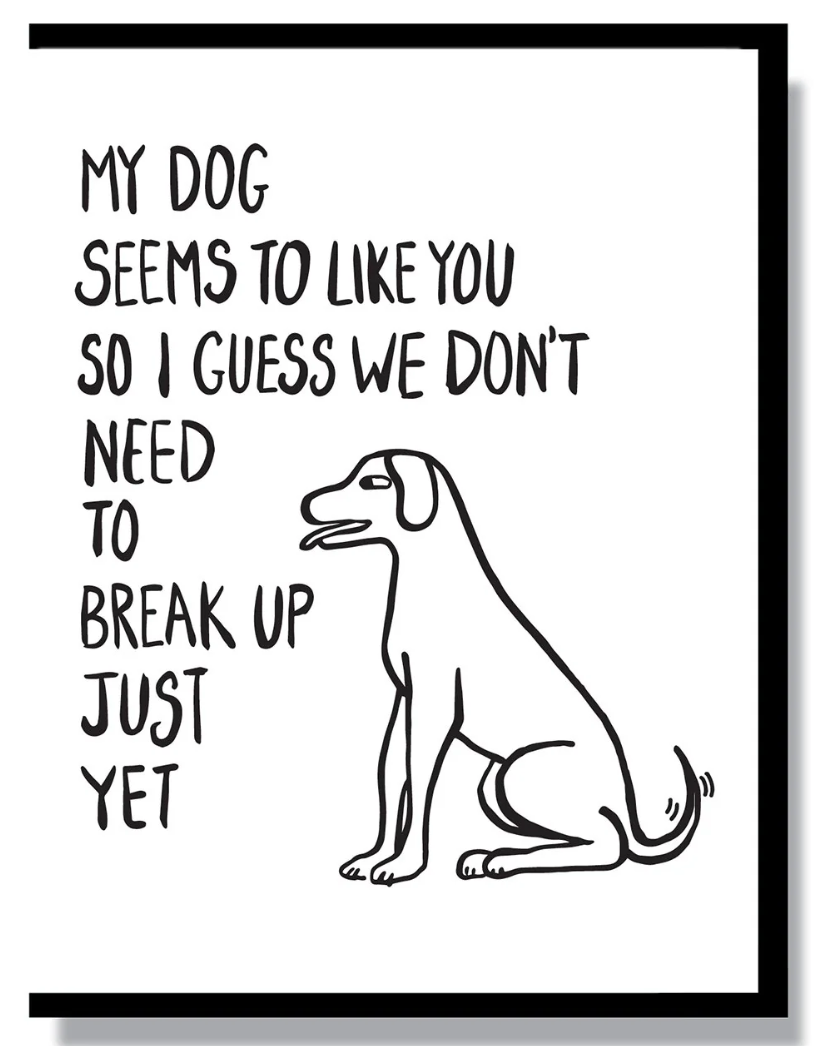 Card - My Dog Seems To Like You (Smitten Kitten)