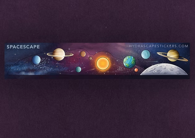 Sticker - Miniscape - Spacescape (Hydrascape) Space