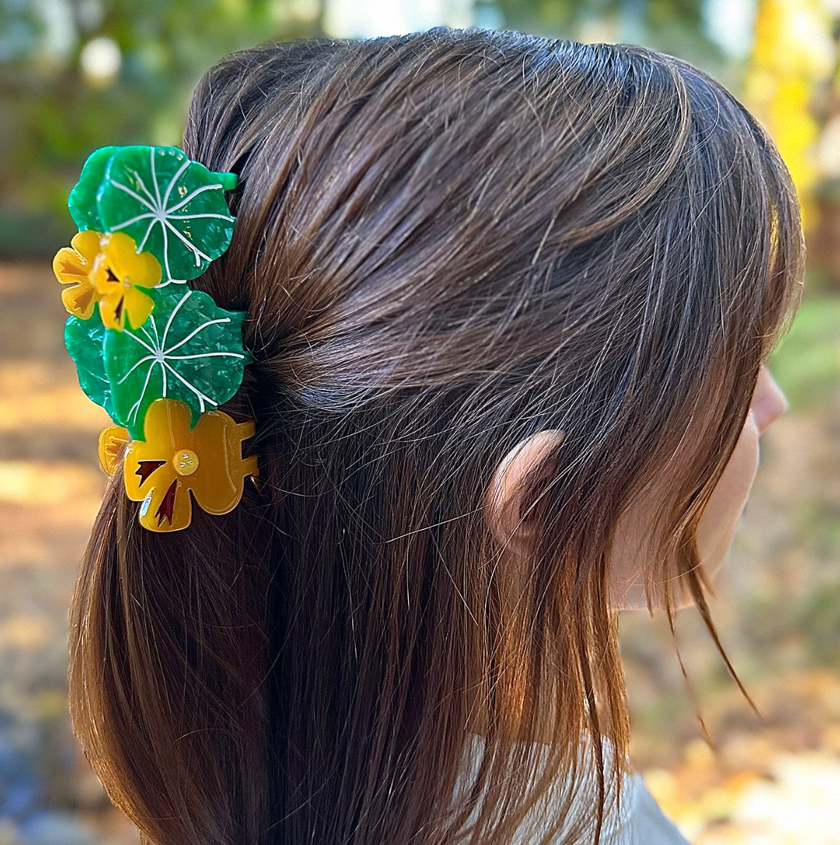 Hair Claw - Nasturtium Garden (Centinelle)